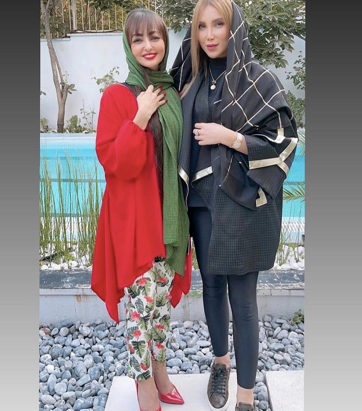 نفیسه روشن و دوست خوشتیپش + عکس