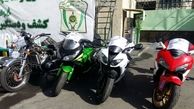 توقیف موتورهای 200 میلیونی در شمال تهران