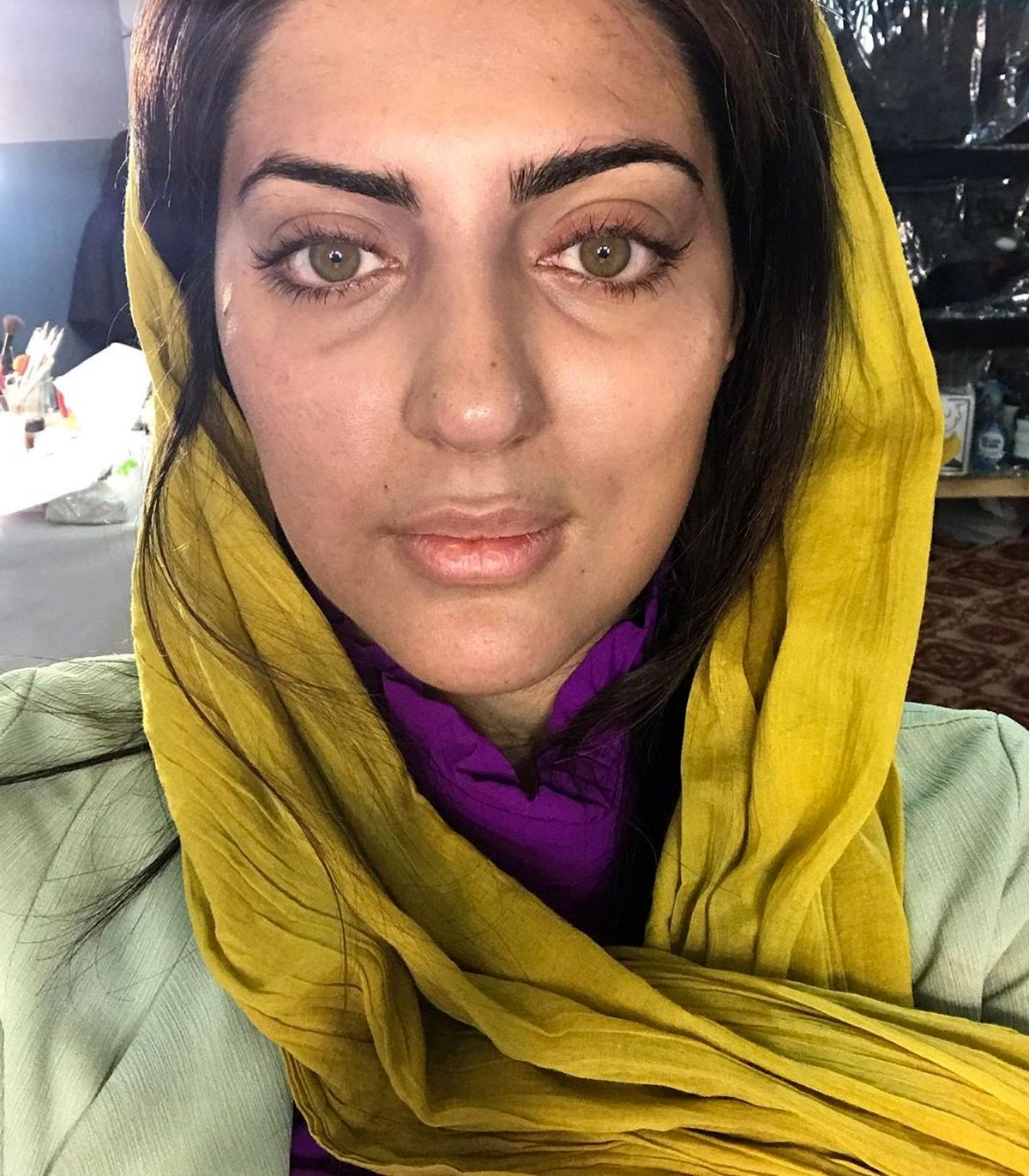قیافه عجیب بازیگر زن ازیادها رفته+عکس