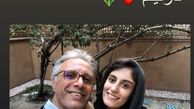 عمو‌فیتیله ای و‌ دخترش + عکس