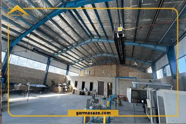 هیتر تابشی در کارگاه های صنعتی