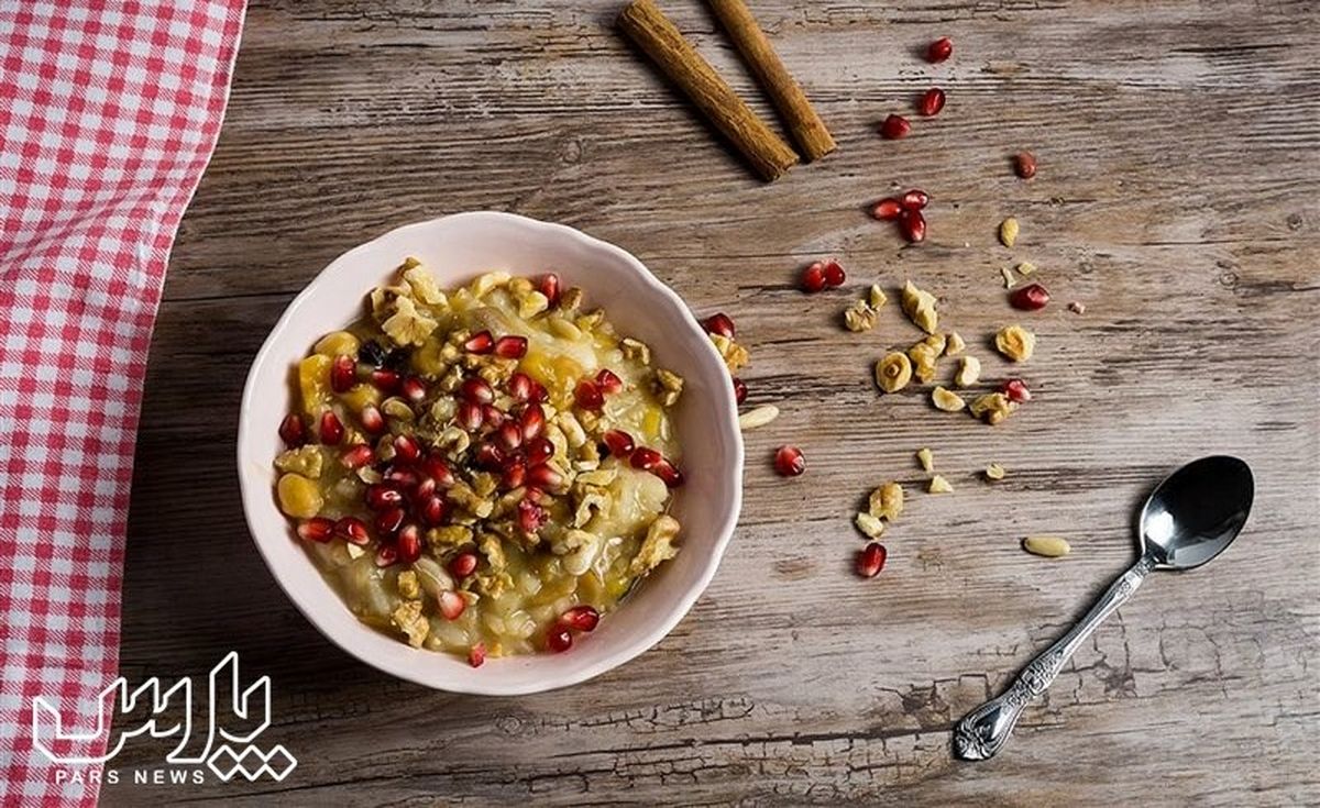 طرز تهیه عاشوره خوشمزه و سنتی به روش ترکیه ای