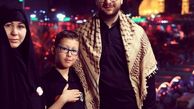 داور عصر جدید به همراه خانواده در کربلا+عکس