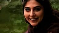رعنا آزادی ور و پسرش در پشت صحنه جیران + عکس