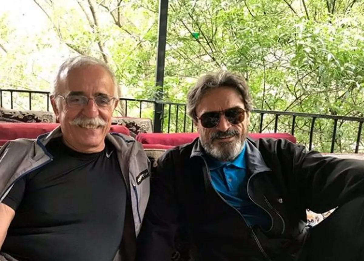 گشت و گذار استاد اسکندری به همراه بزرگ مرد موسیقی ایران + عکس