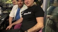 گلزار و دایی در رستوان لوکس + عکس
