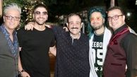 مهران غفوریان در جمع دوستان مشهورش + عکس