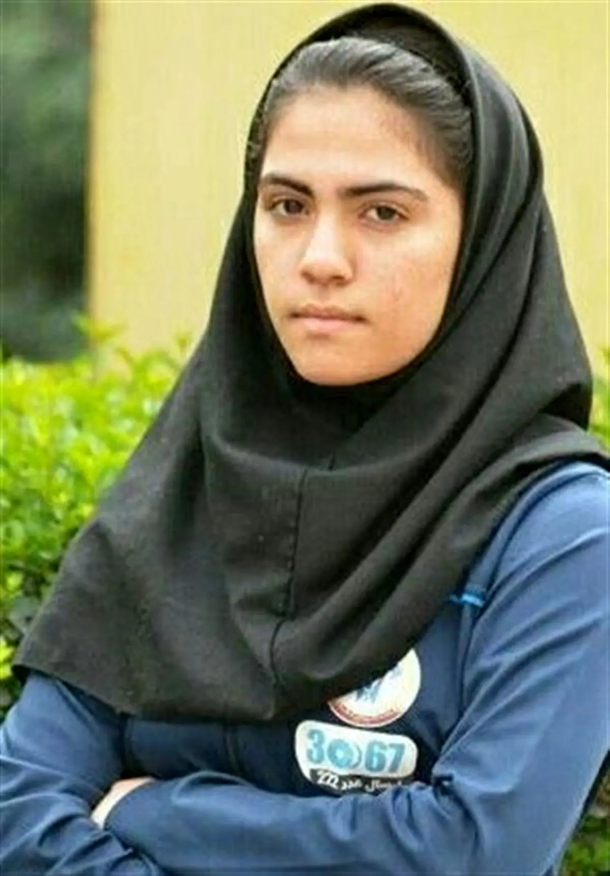 نخستین وزنه‌بردار دختر ایران در مسابقات قهرمانی
