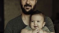 احمد مهرانفر با پسر بامزه اش + عکس