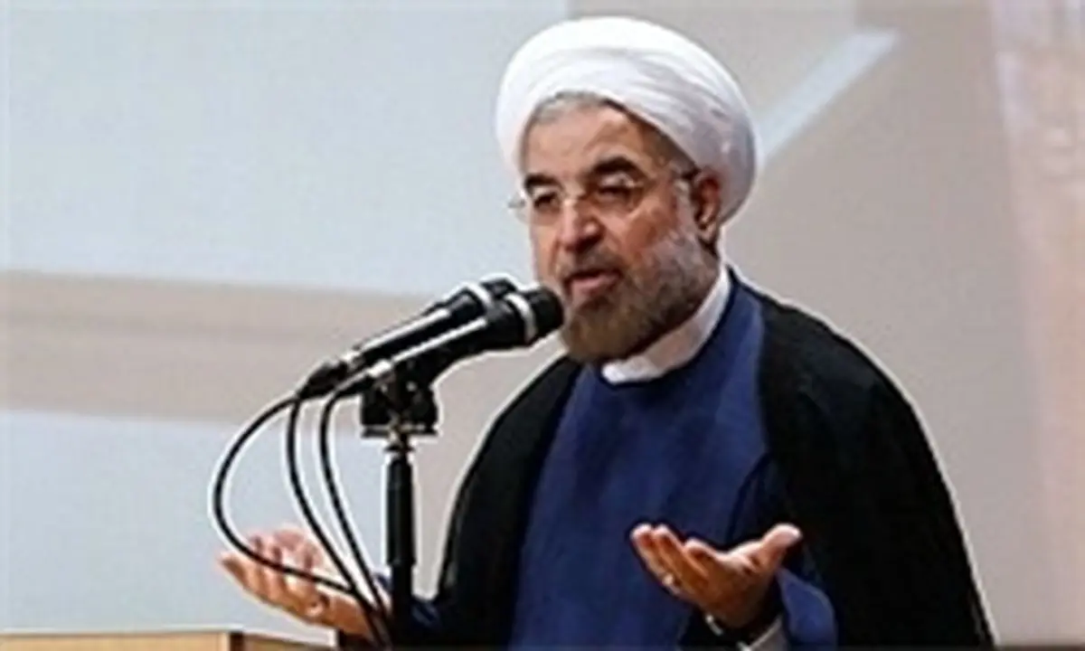 سخنرانی حسن روحانی در دانشگاه تهران