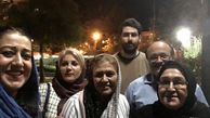 گردش بازیگر طنز مهران مدیری و خانواده در پارک