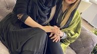زهره فکور صبور در کنار دوستش + عکس