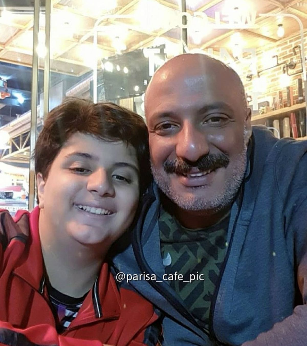 تفریحات امیر جعفری با پسرش + عکس