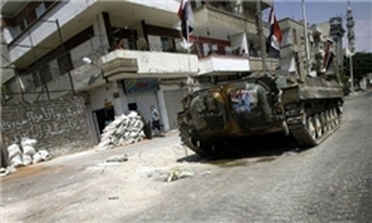 نبرد سنگین ارتش سوریه با مخالفان مسلح در حلب+فیلم