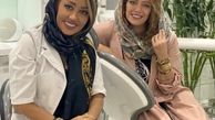 نگین معتضدی و‌دندانپزشکش + عکس