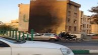 اهانت به دیوارنگاره حضرت امیرالمومنین (ع) در تهران + تصویر