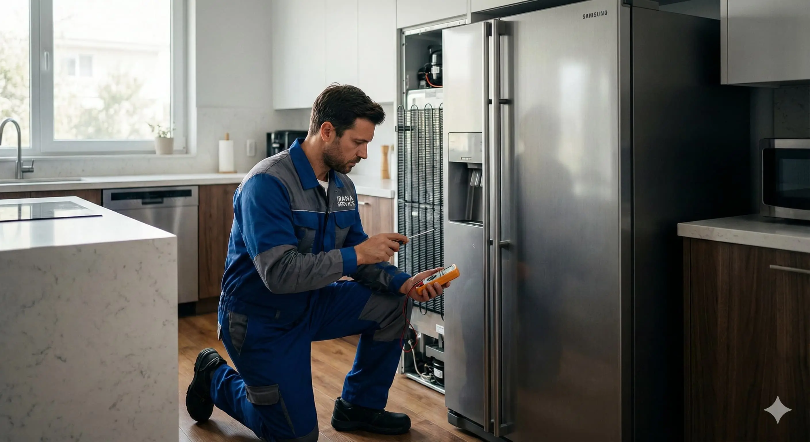 خدمات تعمیر یخچال سامسونگ شبانه روزی