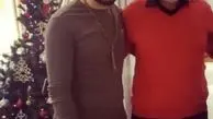 محمود مقامی و‌پسرش + عکس