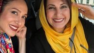 فاطمه گودرزی و دخترش+عکس 
