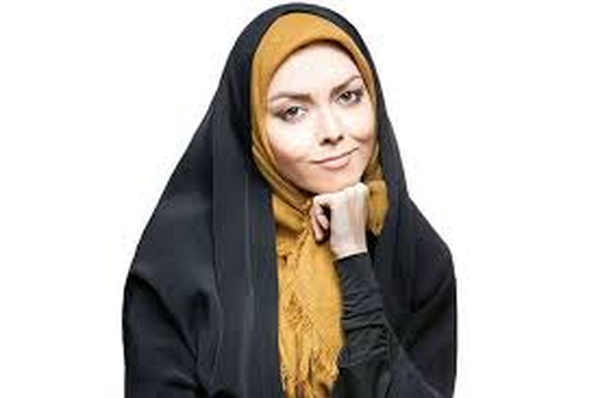  حجاب کامل دختر آزاده نامداری با چادر