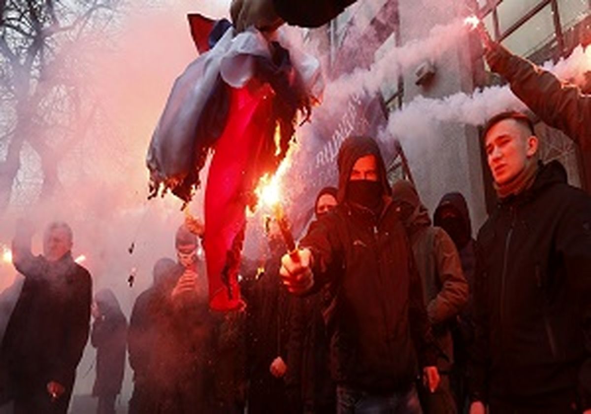 روسیه کاردار اوکراین را در اعتراض به حوادث کیف احضار کرد