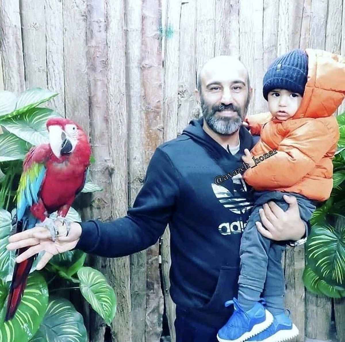 آقا نقی و‌پسر کوچولوش + عکس