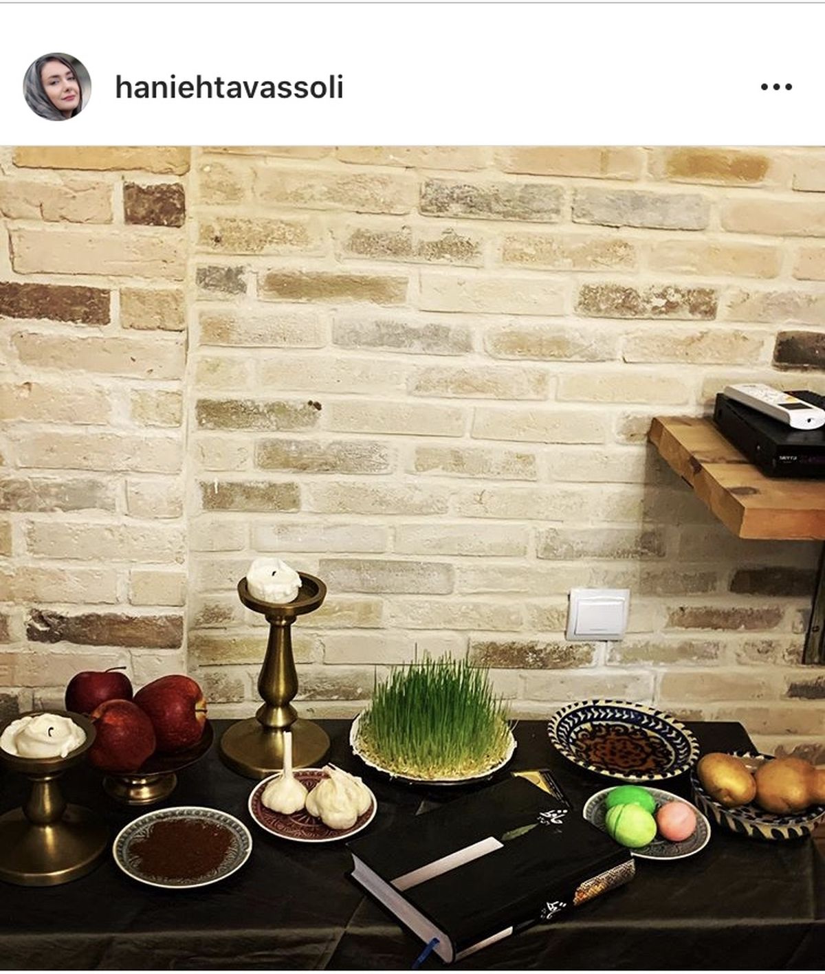 هفت سین سال ۹۹ هانیه توسلی + عکس