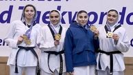 ناهیدکیانی طلاگرفت ، ایران قهرمان شد