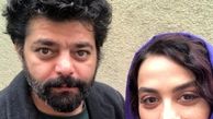 مارال فرجاد و آقای کارگردان معروف در یک قاب+عکس