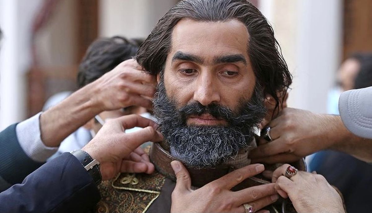 گریم متفاوت هادی کاظمی در قبله عالم + عکس