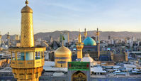 از در و دیوار حرم امام رضا(ع) رأفت می‌بارد