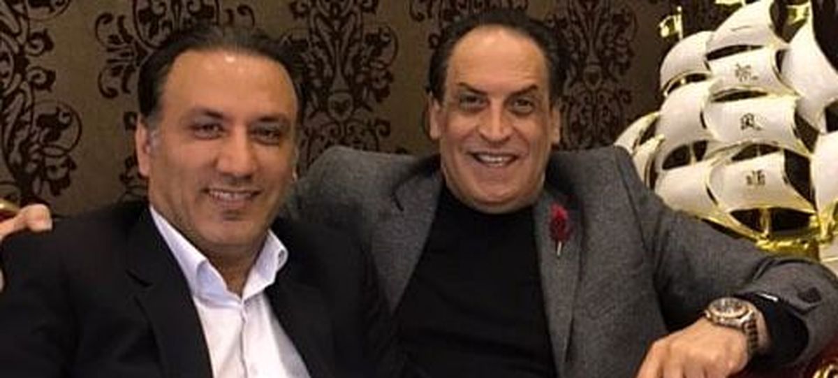 لحظات شاداب دو مجری در کنار یکدیگر