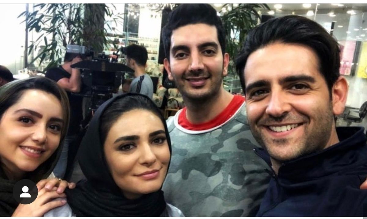 عکس جدید از بازیگران مانکن