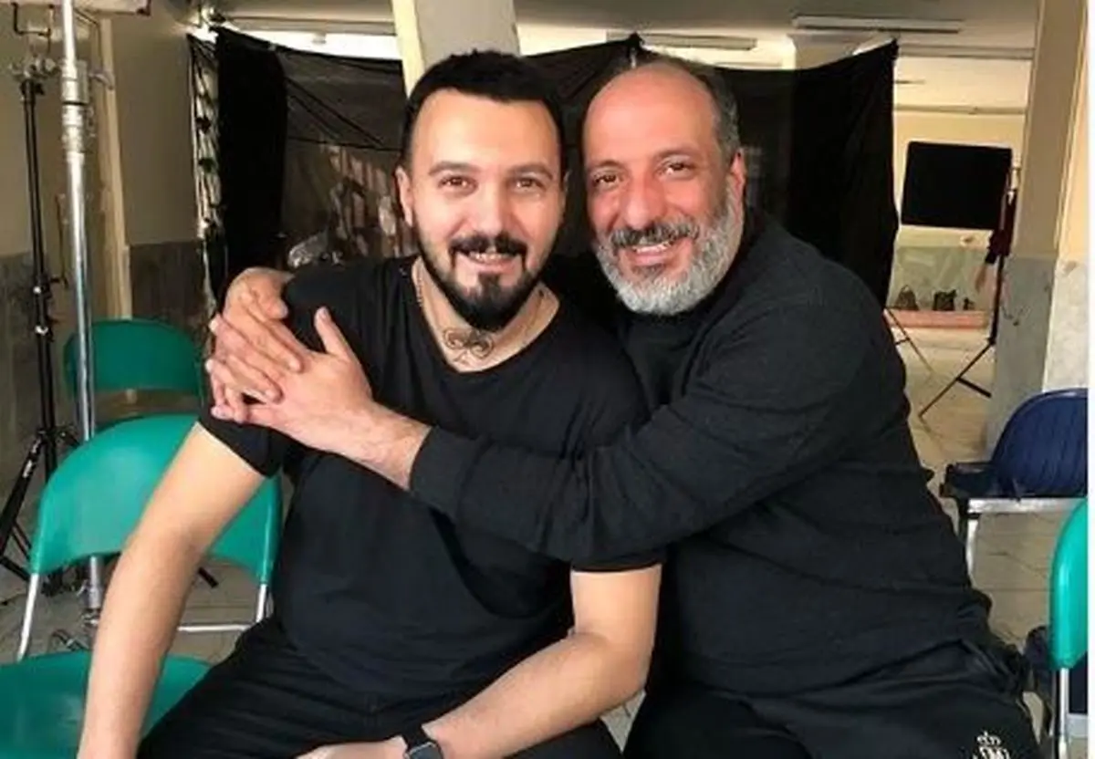  کامبیز دیر باز و امیر جعفری بعد از 20 سال رفاقت همبازی شدند/عکس 