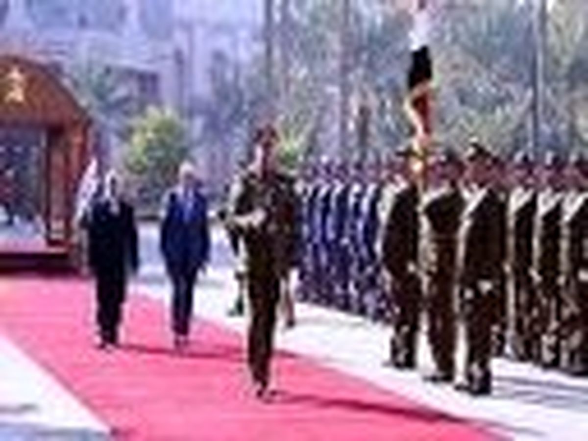 دیدار نخست وزیر ترکیه با رئیس جمهور عراق