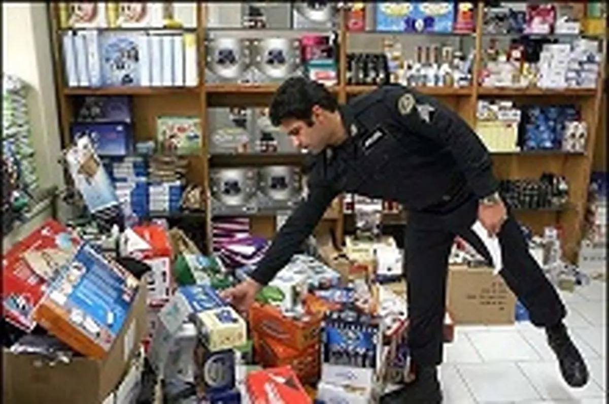 کشف ۶۸ میلیارد تومان کالای قاچاق در تهران