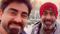 سلفی پیمان احمدی نیا با مجری شب های مافیا + عکس