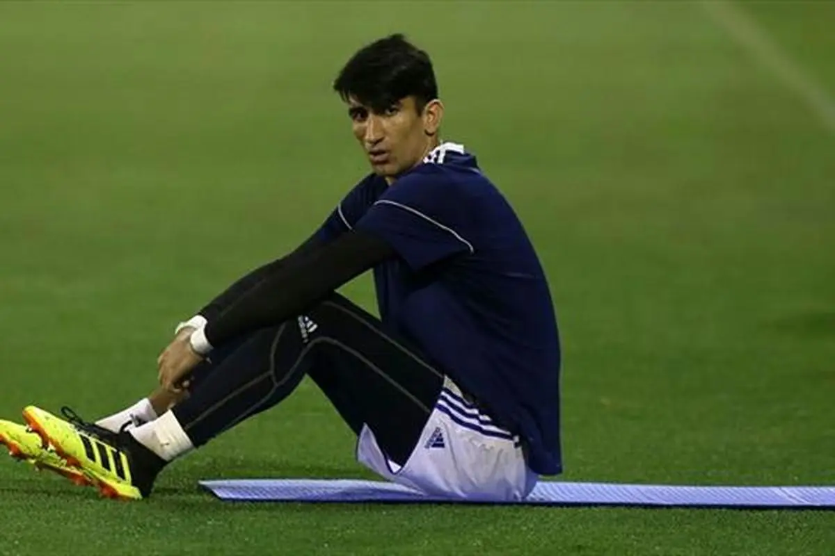 تشکر دروازه بان پرسپولیس از فدراسیون فوتبال