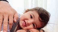 حال خ‌ب آقای بازبگر در کنار بچه اش + عکس