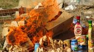 معدوم‌سازی4 تن مواد غذایی غیرمجاز در دماوند