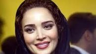 عکس شیطنت‌آمیز بهنوش طباطبایی و عوامل فیلم رد خون