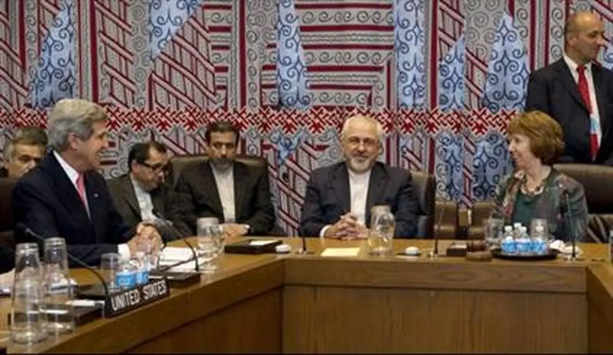حضور ظریف در نشست افتتاحیه مذاکرات ایران و ۱+۵
