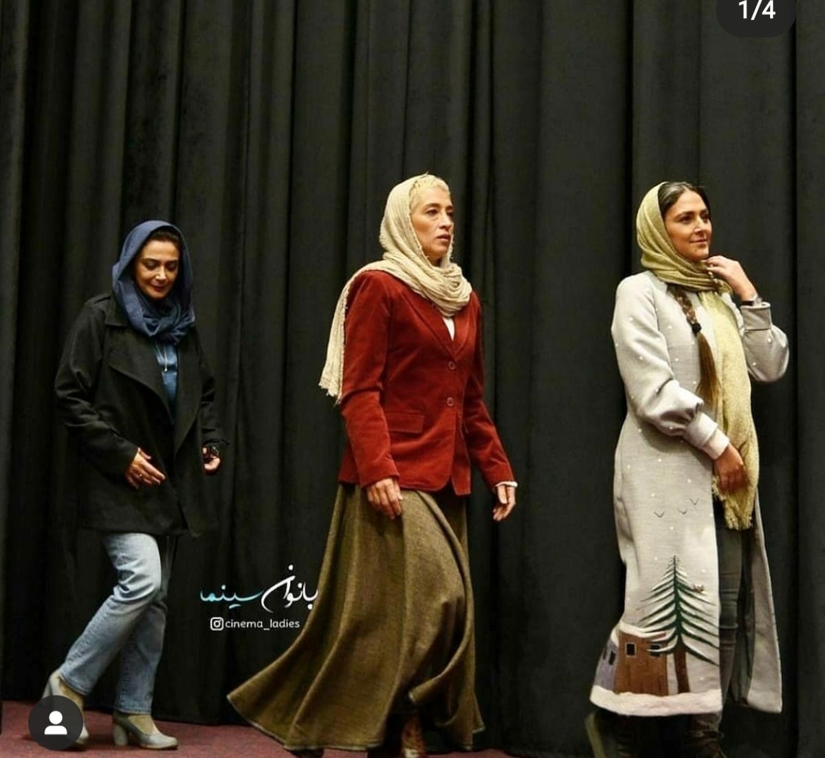 سه بازیگر کرگدن در یک قاب + عکس 