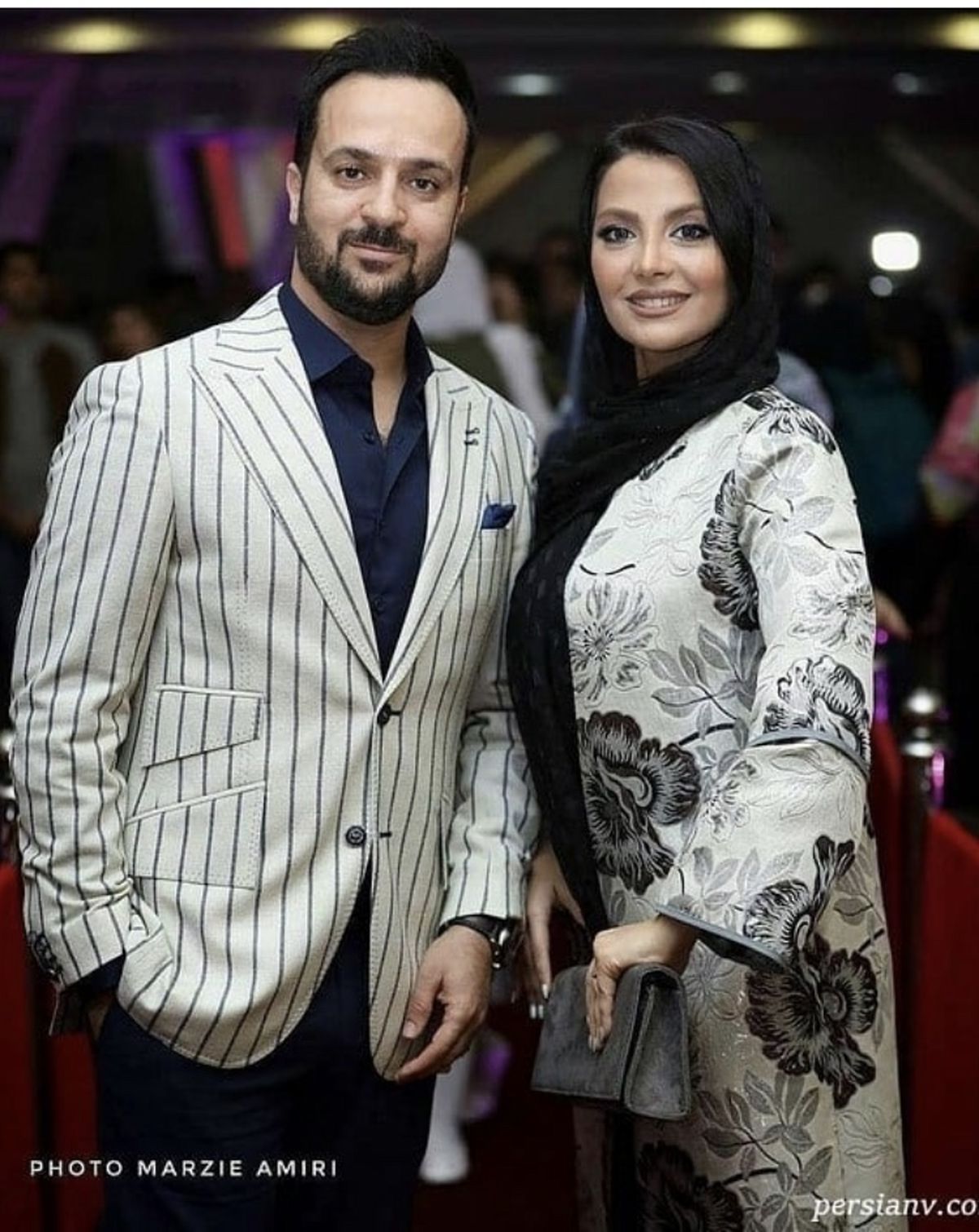 احمد مهرانفر و همسرش در یک مراسم + عکس