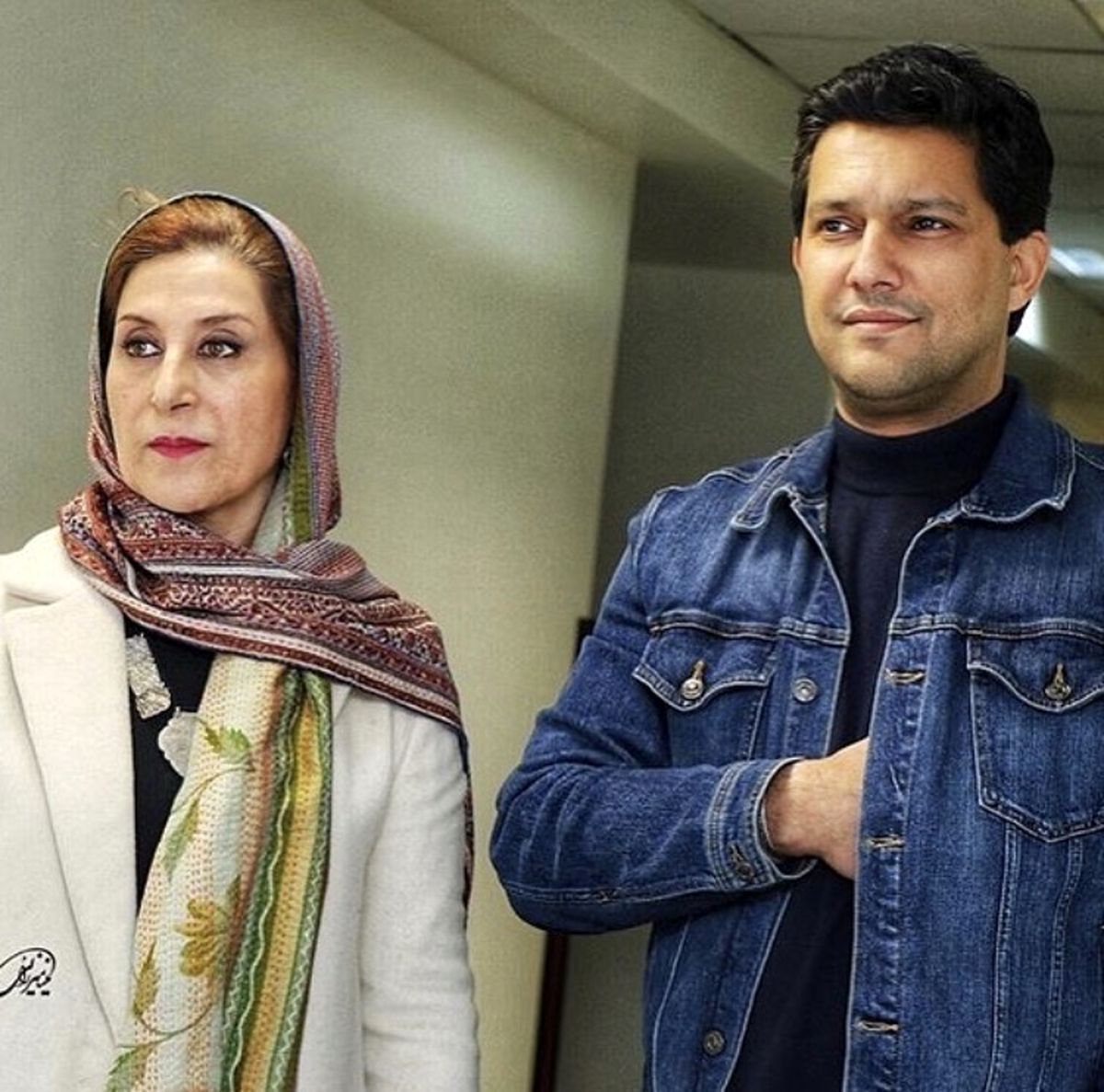 حامد بهداد در کنار بانوی اول سینمای ایران + عکس