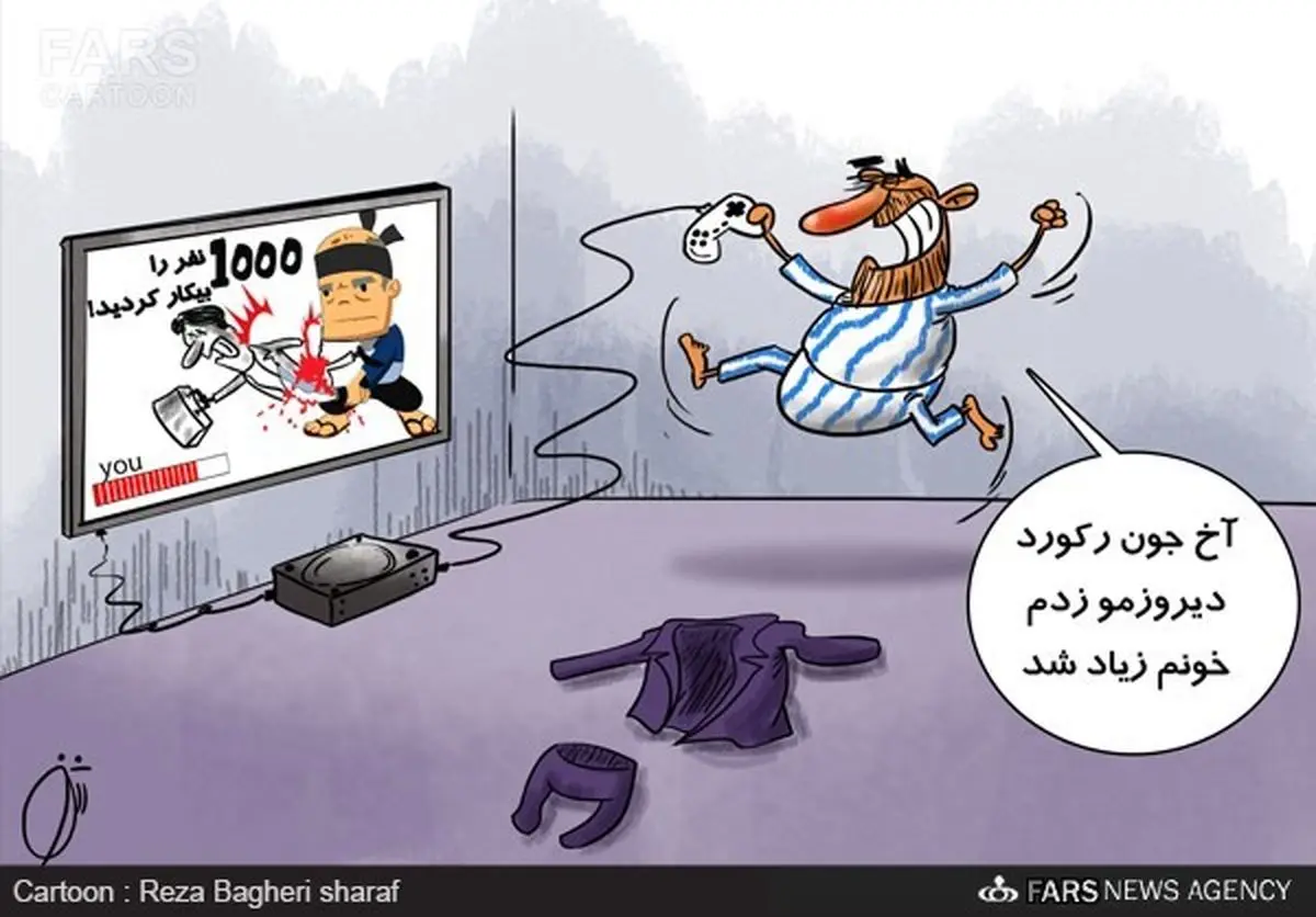 کاریکاتور/ بیکاری ۶۰۰،۰۰۰ نفر در ۷۰۰ روز!