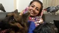 حیوان های حور با جور خانم بازیگر + عکس