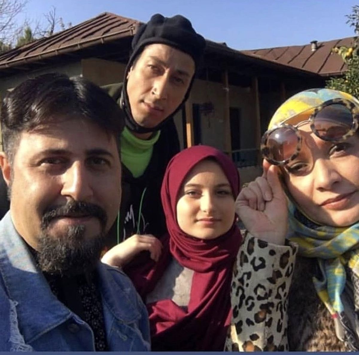 سلفی پایتختی ها با هم + عکس