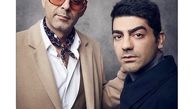 دوست خوش‌پوش کاوه آهنگر + عکس