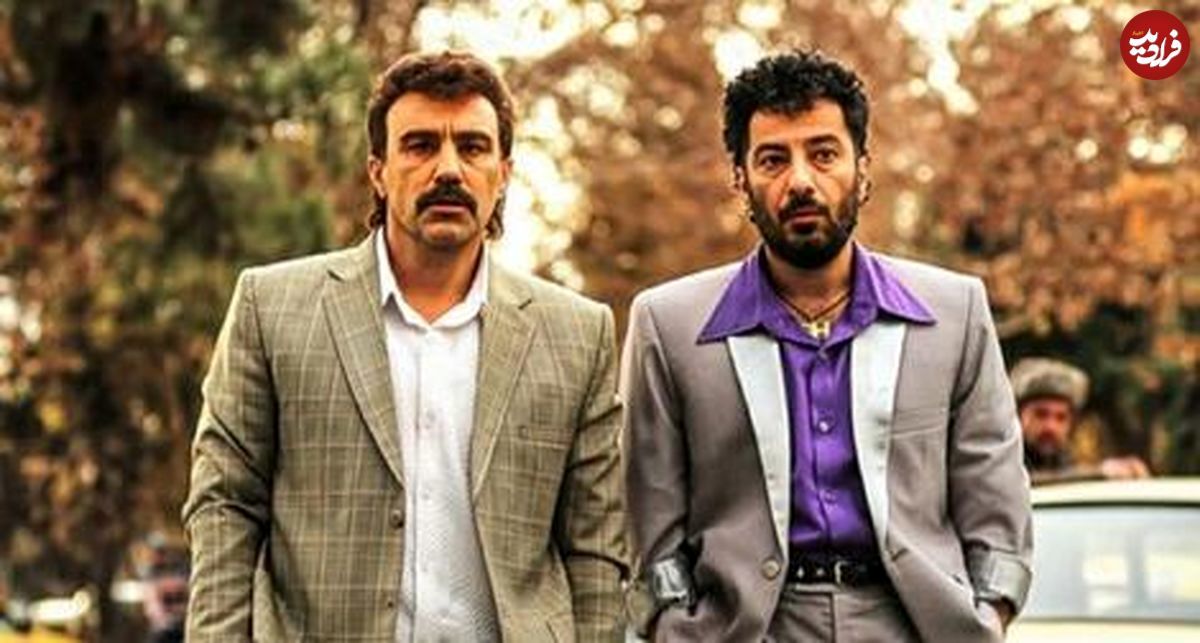گریم های دهه شصتی محسن تنابنده و نوید محمد زاده در سینمایی زودپز